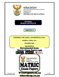 2008pp Isindebele SAL P2 Nov 2008 Memo.pdf